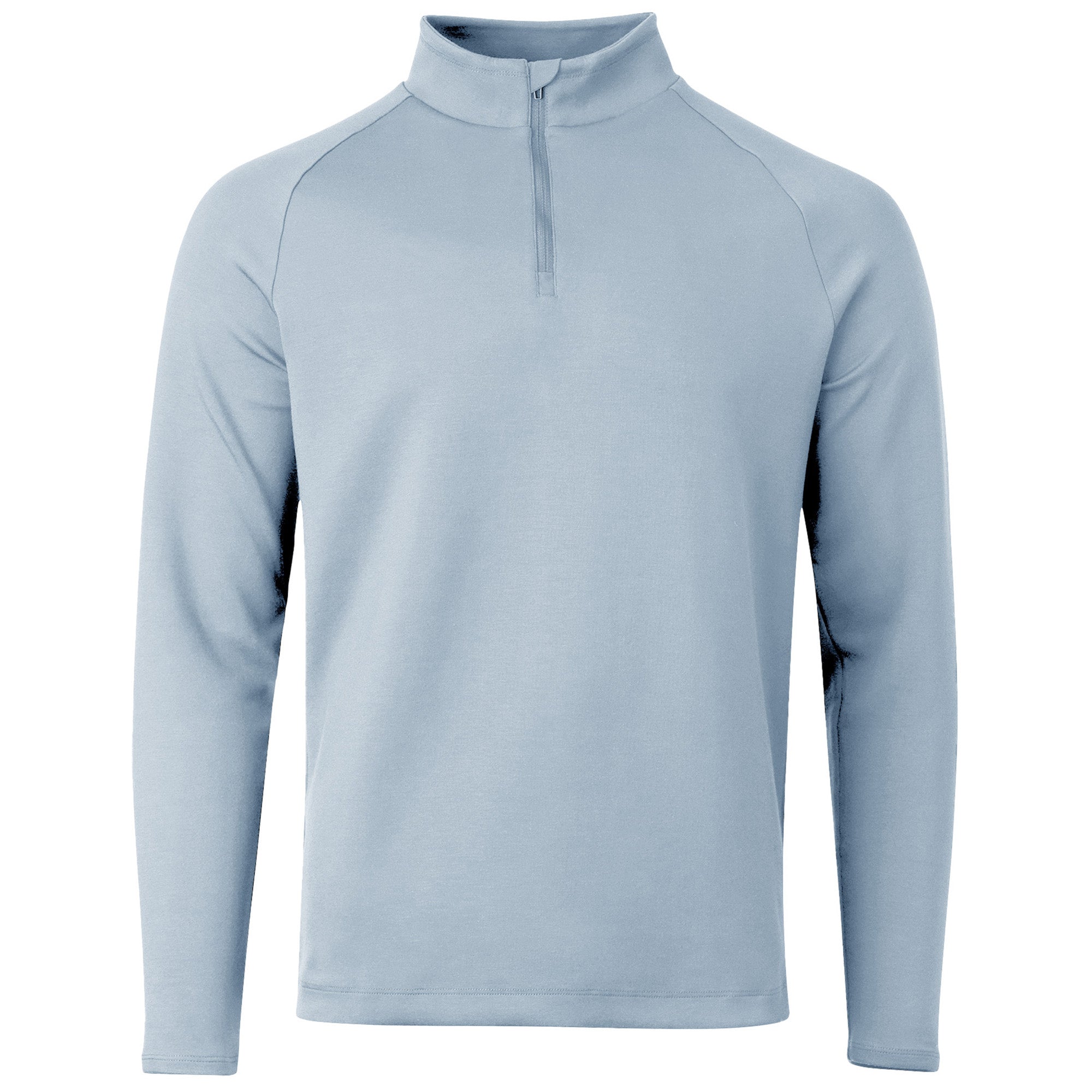 Asilomar Quarter Zip - Grey Heahter – Amble Clothing