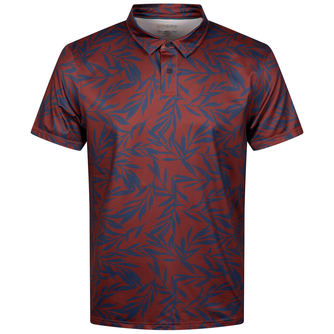 Viewpoint Print Polo Floral