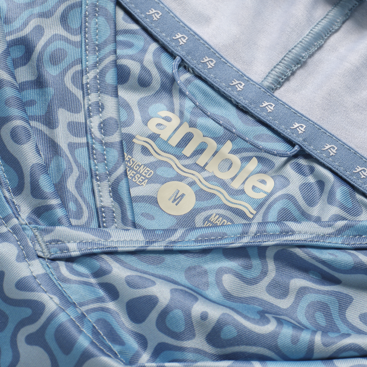 Offshore Hoodie Camo - Topo Camo Seafoam – Amble Clothing