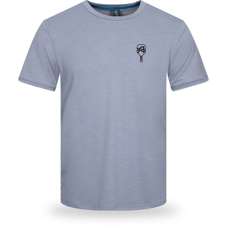 Pickle-Ball Logo Offshore Stretch Active Tee